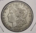 1921 P MORGAN DOLLAR $1 (#328) Philadelphia, circulated, ungraded