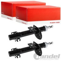 2X Herth+Buss Gasdruck StoßDÄMpfer Vorne Li+Re Passend FüR Audi A1 Seat Ibiza VW
