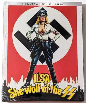 Ilsa: She Wolf of the SS (4K Ultra HD + Blu-ray + Slipcover, 1974) Brand New