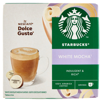 Dolce Gusto White Mocha 123g Kapsel Kaffee - Starbucks