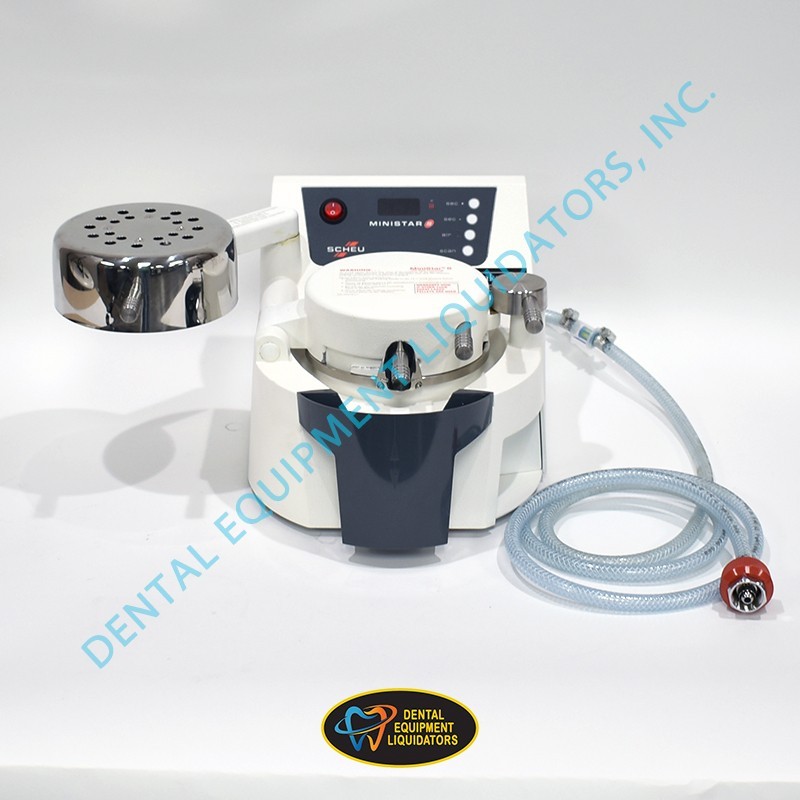 Scheu Ministar S Scan Tech Dental Lab Vacuum Pressure Thermoforming System Used