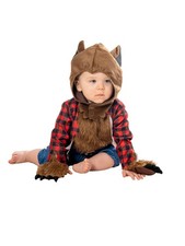 Forum Werewolf Toddler Halloween Costume Boys, Girls, Brown, Red, Black 2-3 Year