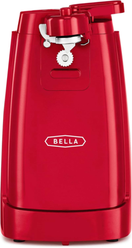Electric Can Opener and Knife Sharpener, Multifunctional Jar and Bottle Opener w