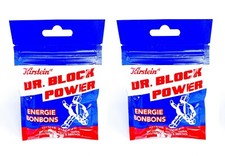 Bonbons Energie Bonbon Koffein Taurin Guarana zuckerfrei Dr.Block Power 2 x 35g 