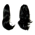 Pro Impressions Hair Piece Black - No.2 (Clip in Hair Extension Pony Tail)