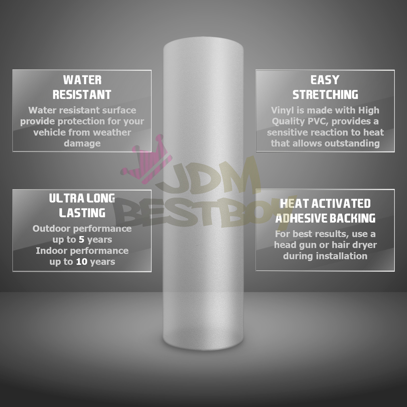 36"x48" Frosted Film Glass Home Bathroom Window Security Privacy Sticker #5039