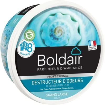 [PV11661002] Boldair [Ref:PV11661002] BOLDAIR Pot Gel destructeurs d'odeurs 3...