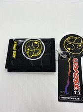 CHILDREN'S WALLET SEVEN WHITE BLACK 12x9 VELCRO PURSE AKA 7EVEN