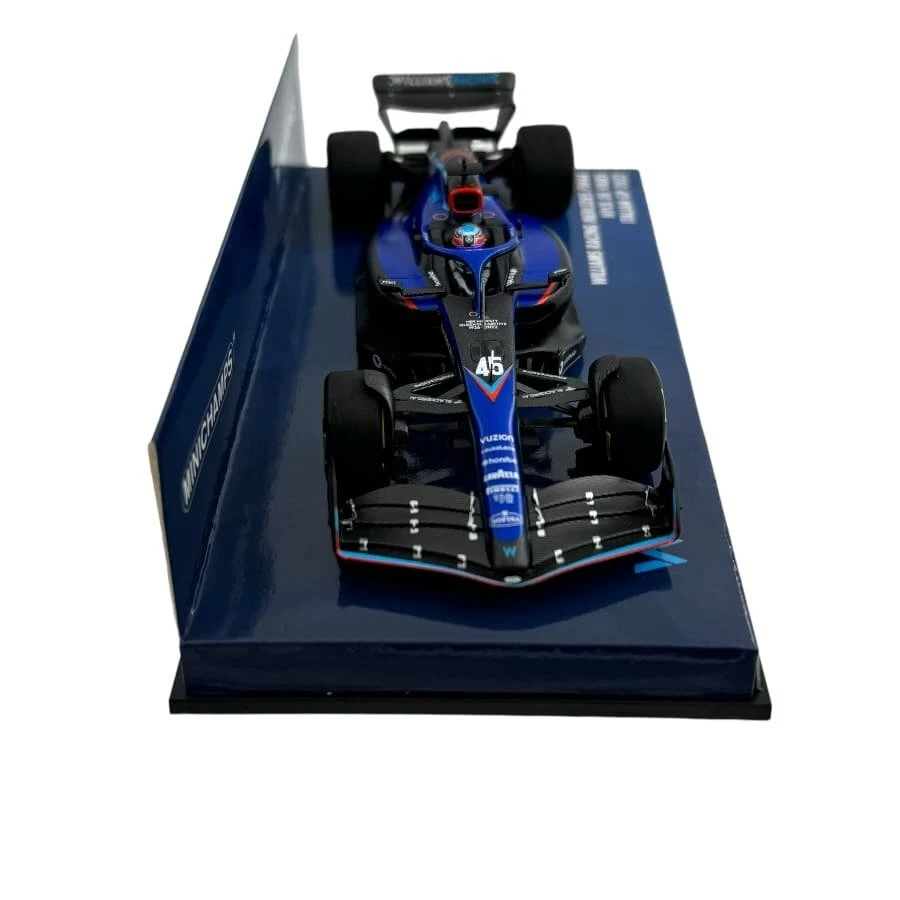 Modellino F1 Minichamps 1/43 Williams Racing FW44 Nyck De Vries Italian Gp 2022 - Immagine 3 di 4