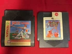LOT 2 VINTAGE GAMES for NINTENDO NES VOLLEYBALL r.b.i. BASEBALL Tengen T11