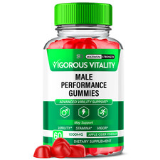 Vigorous Vitality Men's Formula Gummies Boost Stamina  Endurance 60 Gummies