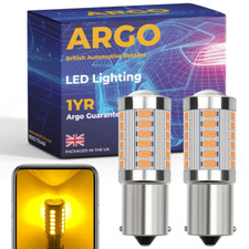 For Ford Transit Van MK7 Led 33 Smd Amber Indicator Light Bulbs 12v 2006-14