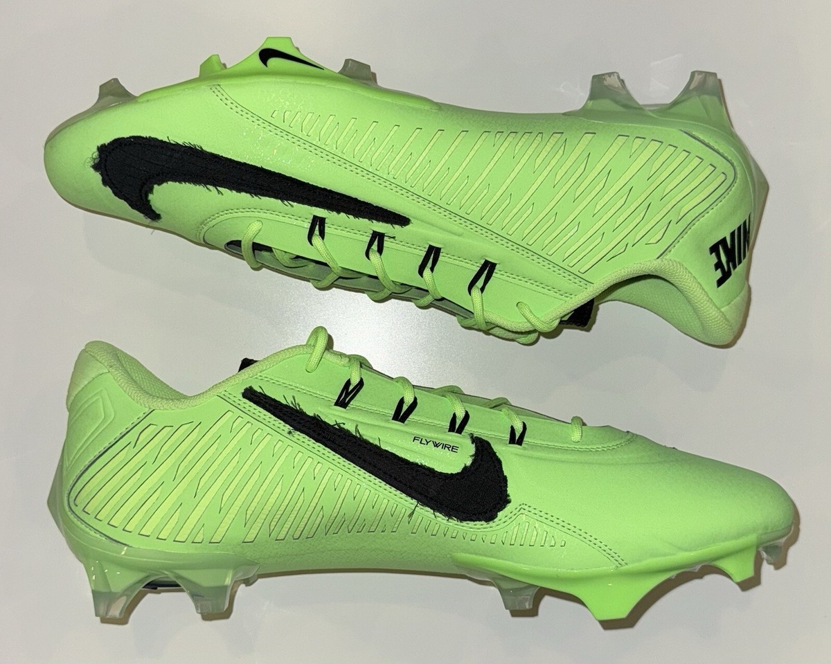 Nike Vapor Edge 360 VC Football Cleat Lime Blast Black FQ8764-300 Men Size 9 New NEW Nike Vapor Edge 360 VC Football Cleats Lime Blast Size  main image 4