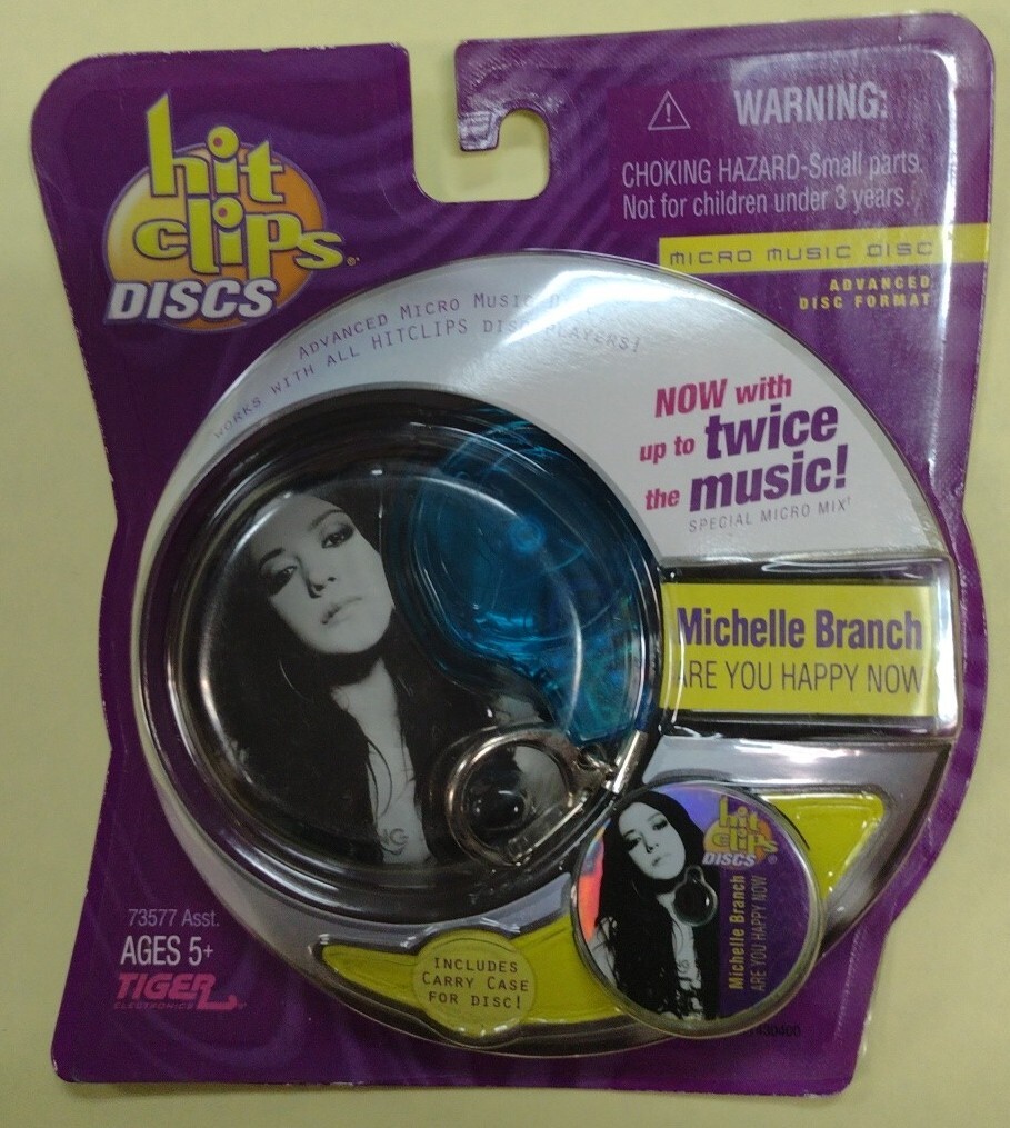 VIDEOTAPEMUSIC Hi,how are you? レア盤 Hit Clips Micro music Disc Michelle Branch Are You Happy Now