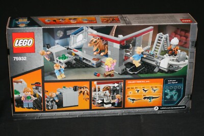 チリチリ LEGO JURASSIC WORLD 75932 JURASSIC PARK VELOCIRAPTOR CHASE (2018