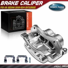 Front Left Disc Brake Caliper with Bracket for Kia Sedona 06-12 2014 Entourage