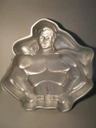Superman vintage Wilton cake pan mold (1977) DC comics. Used. Free Shipping!