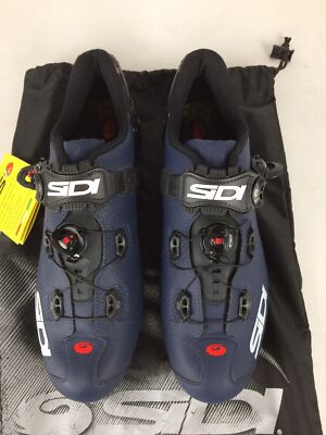 Sidi Wire 2 Men's Road Cycling Shoes, Matte Blue/Black, M44 | eBay