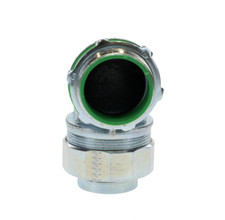 American Fitting STR15090B Liquid Tight 1.5Connector Angle with Insulated Throat