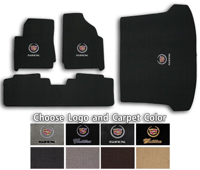 20102015 Cadillac SRX 4pc Classic Loop Carpet Floor Mats Choose