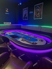 Casino grade Led Poker Table