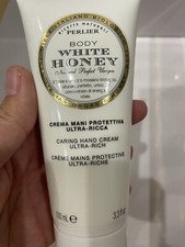NEW Perlier ORGANIC WHITE HONEY Ultra Rich HAND CREAM 3.3 oz MADE ITALY Sealed
