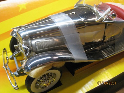 1/18 1935 DUESENBERG SSJ, CROMADO, POR ERTL/AMERICAN MUSCLE #32243 - Imagen 13 de 14