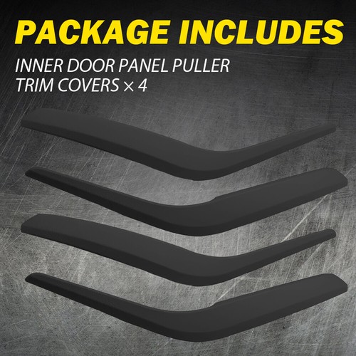 2/4X Left+RH Inner Door Handle Pull Panel Trim Beige Black for BMW X1 E84 09-16 - Picture 21 of 30