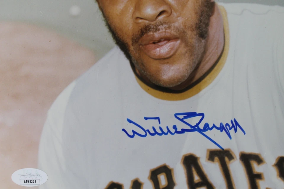 Willie Stargell (d.2001) PITTSBURGH PIRATES Autographed Signed 8x10 Photo JSA - Image 3 of 4