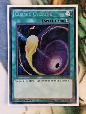 Yugioh Cosmic Cyclone MP17-EN105 Secret Rare 1st Ed NM