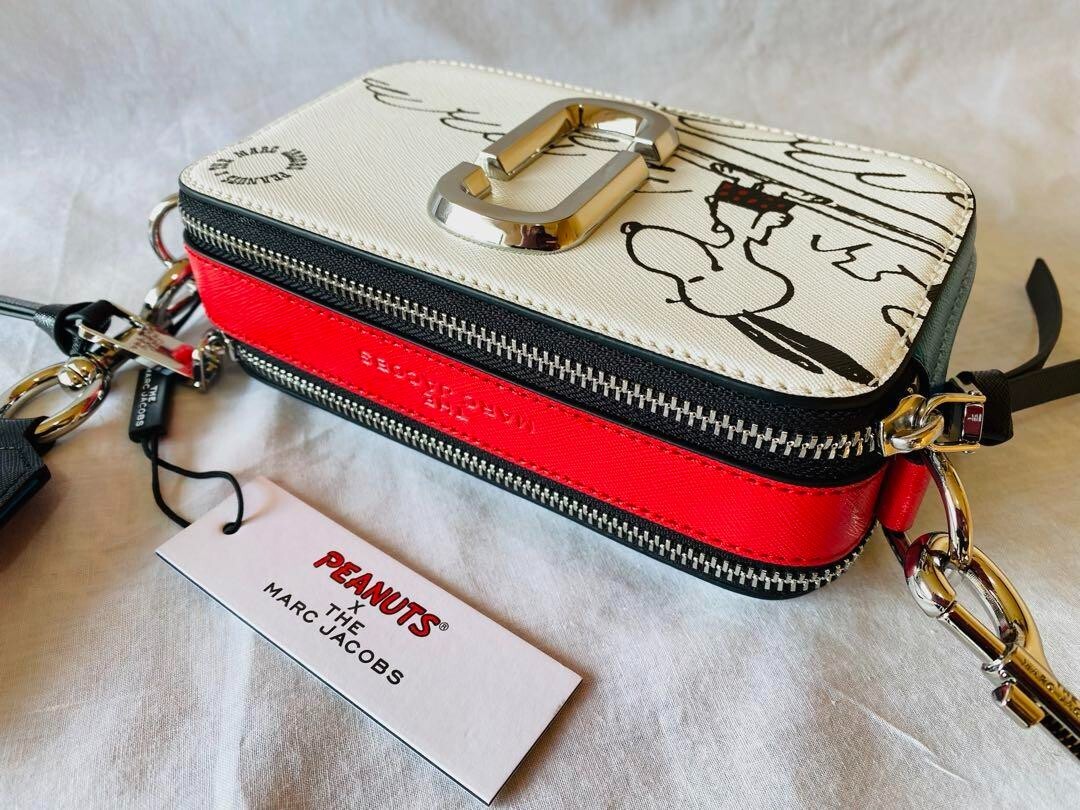 MARC JACOBS PEANUTS バッグ MARC JACOBS x Peanuts Snoopy collaboration Shoulder Box Bag