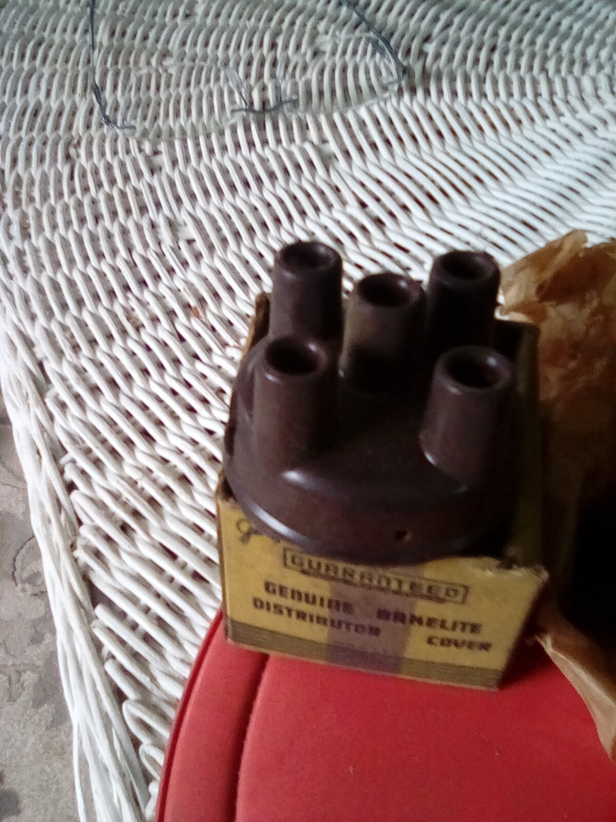 5 Antique Distributor Parts in Original Boxes!! Guaranteed Bakelite eBay