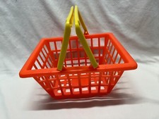Vintage Grocery Store Food Beach Toys Basket 12" Gay Kids Toys Made In USA 1980s