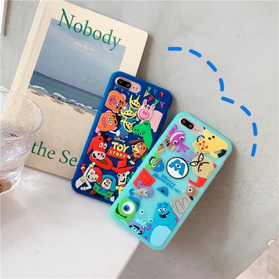 11 disney iphone cases Cute Monsters Toy Cover Rubber for Disney Case story