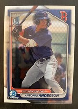 2024 Bowman Base Chrome Prospect #BCP-20 Antonio Anderson  - Boston Red Sox