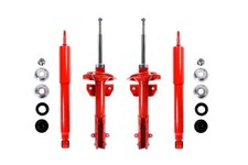 MK1 Performance Stiff Shorter Front & Rear Shocks For Lowered 05-10 Mustang GT