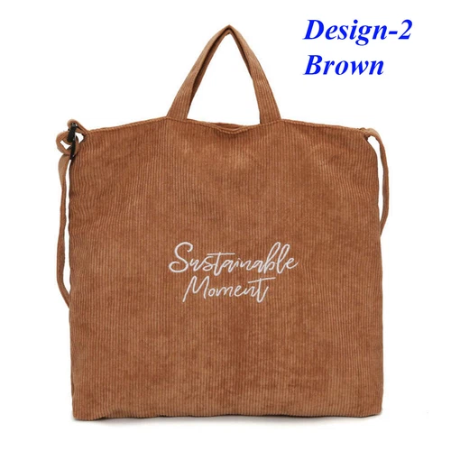 Women Designer Shoulder Bag Tote Large Fabric Handbag Everyday Ladies Bag Canvas - Picture 3 of 20