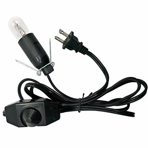 Himalayan Salt Lamp Cord and Bulb with Dimmer Switch Original Replacement Cord - Picture 9 of 9