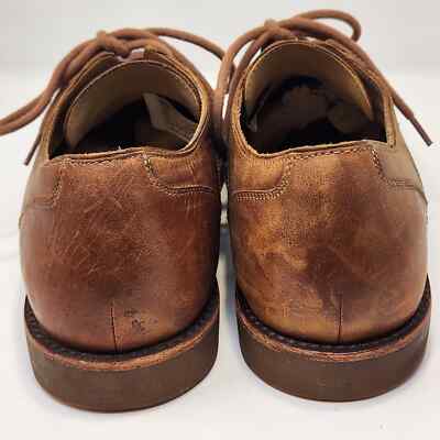 Ugg Men Hixson Brown Leather Oxford Lace Up Dress Shoes Size  display picture 2