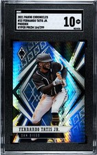 2021 Panini Phoenix #22 Fernando Tatis Jr. HYPER PRIZM /299 SGC 10 GEM MINT 