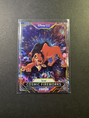 Kakawow Cosmos Disney 100 ALL-STAR Scar Cosmic Fireworks #DZ-48 The Lion King