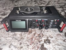 TASCAM DR-70D 4- Channel Audio Recording Device for DSLR and Video Cameras