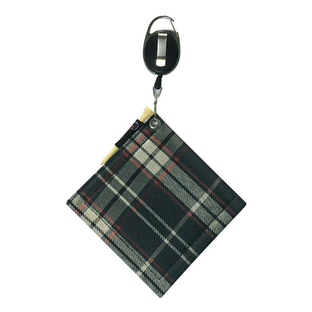 Portable Golf Ball Cleaning Towel Golf Club Head Wiping Cloth Cleaner