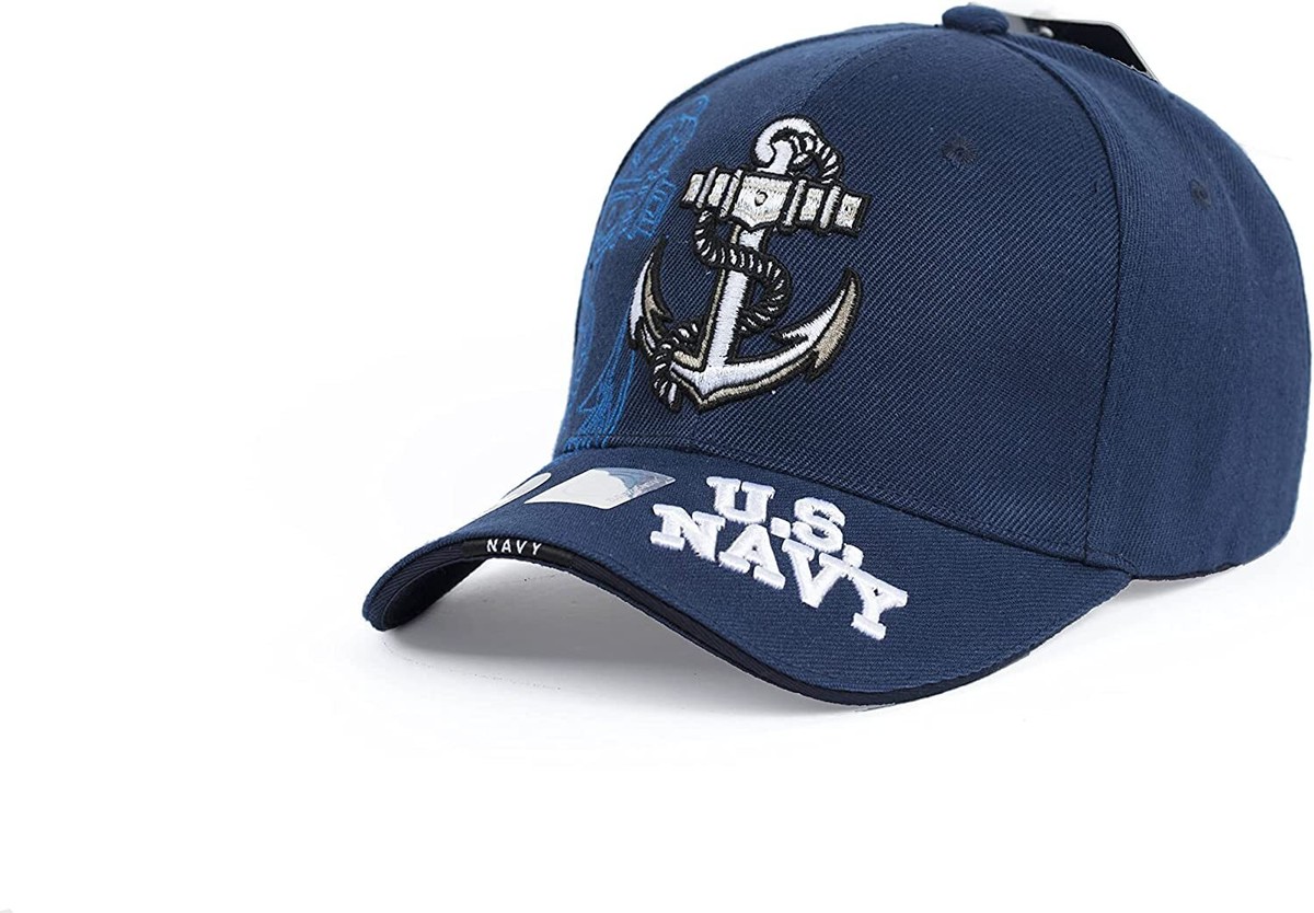 US Navy Officially Licensed Veteran Adjustable Military Baseball