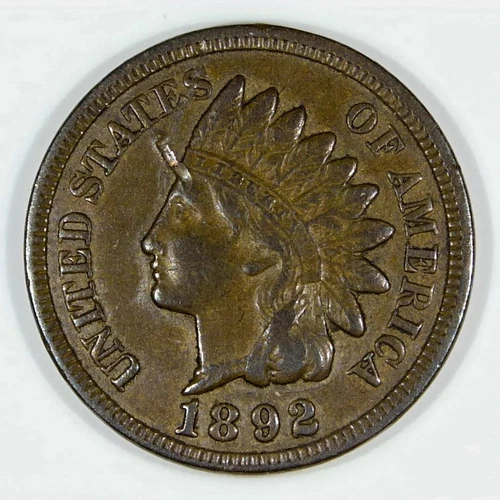 1892 Indian Head Cent Penny XF Z341