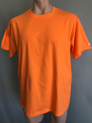 orange champion tshirt