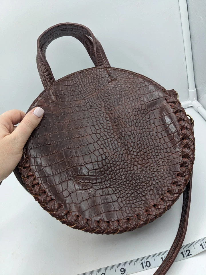 Bolso bandolera de cuero Street Level Foto 2 de 4