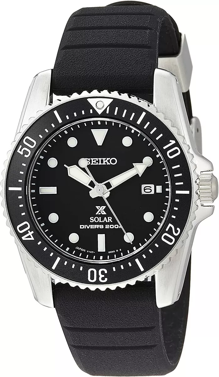2021 New! SEIKO PROSPEX DIVER SCUBA Solar Men's Watch SBDN075 from