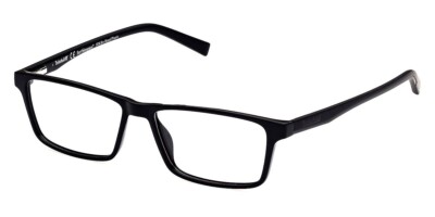 Timberland TB1732 001 Black Plastic Optical Eyeglasses Frame 52-14-145
