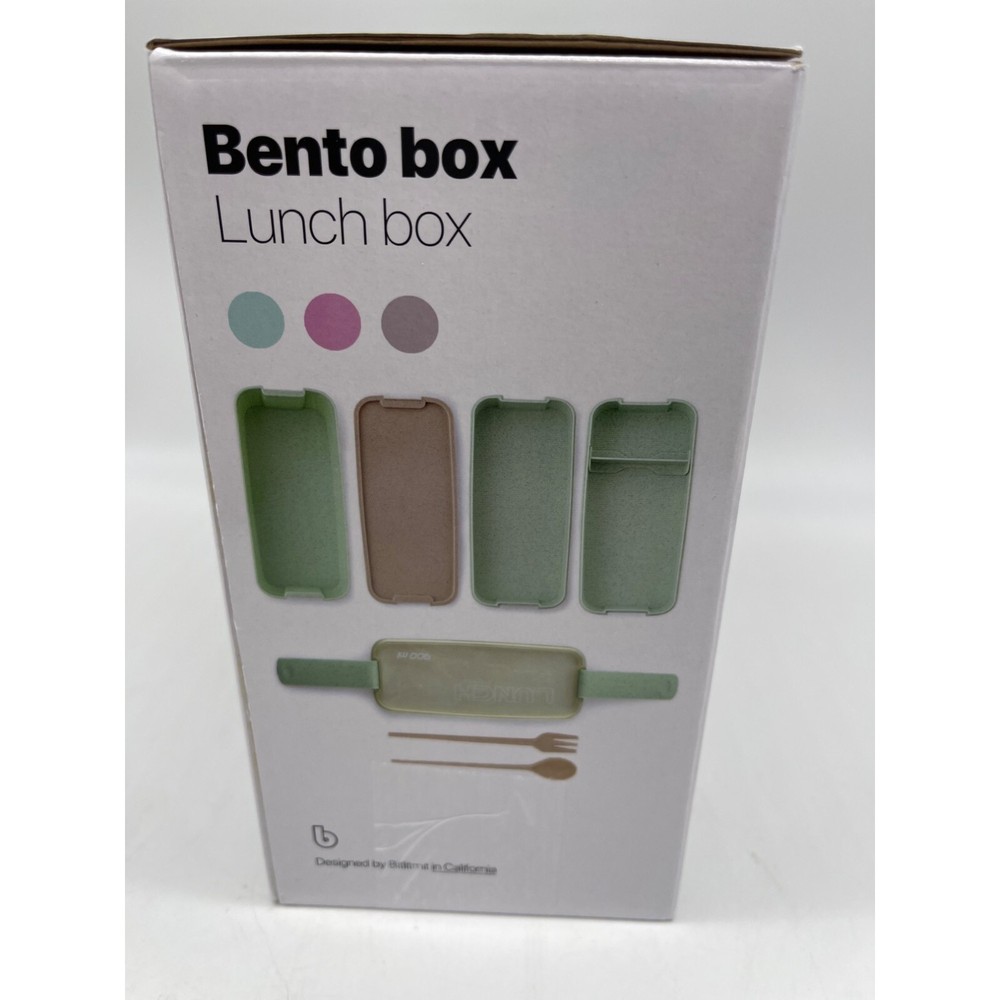 Stackable 3-Tier Bento Lunch Box for Adults